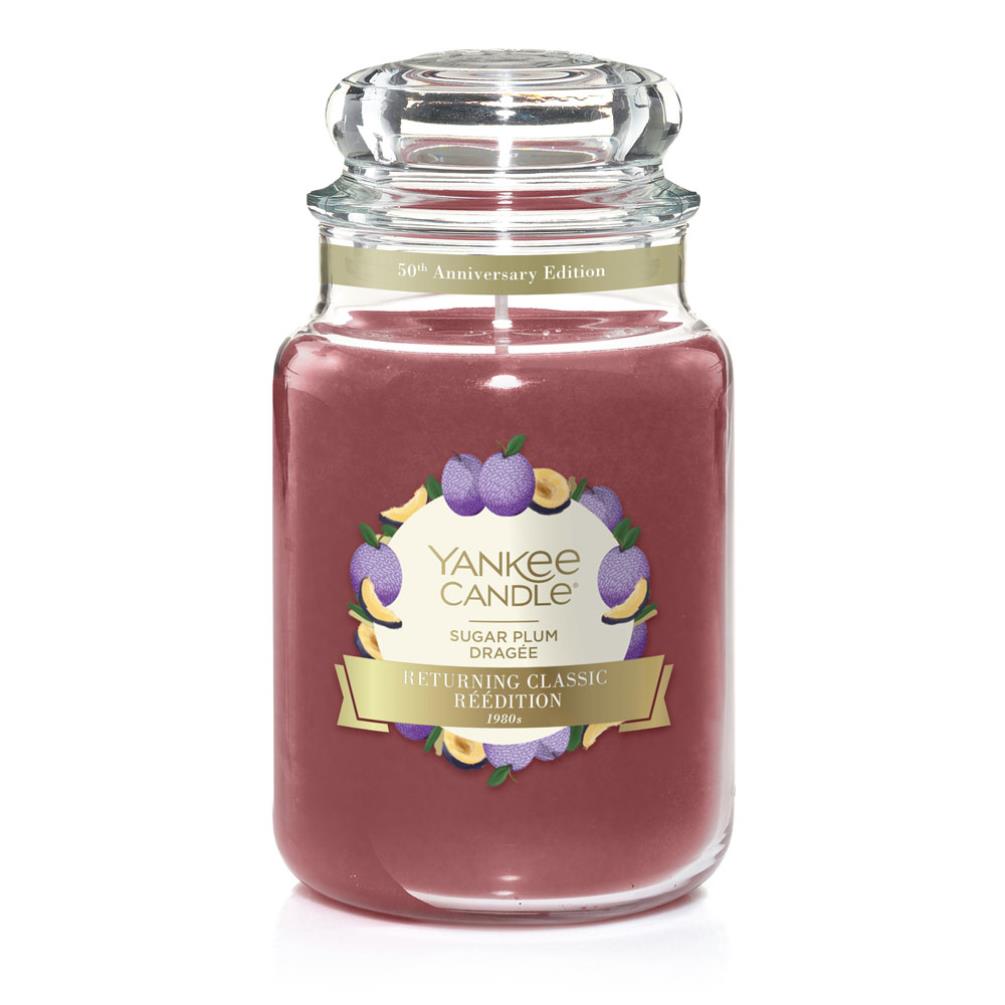 Yankee Candle Sugar Plum 1980’s LIMITED REEDITION Large Jar £16.74
